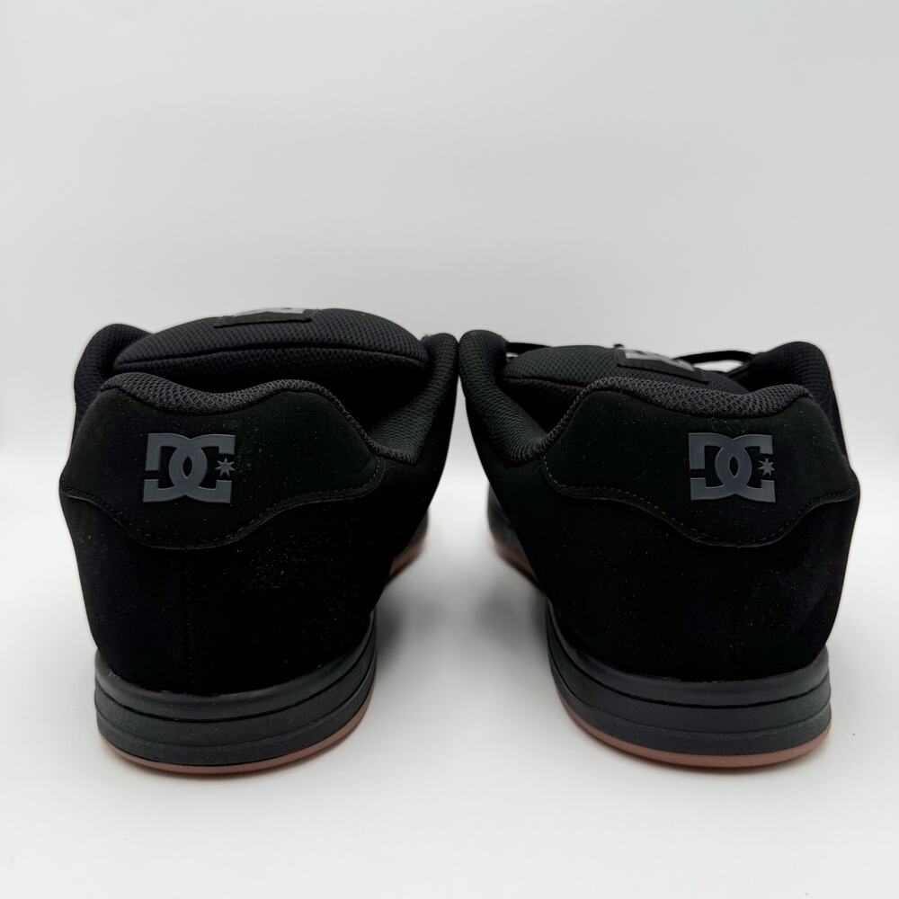 DC Mens Gaveler Low Top Skate Shoes Size 12.5 Black Casual Sneaker NWOB - Picture 9 of 12
